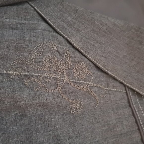 Marie Claire Ladies Size Medium Denim Blue Dress Jacket - Picture 6 of 6